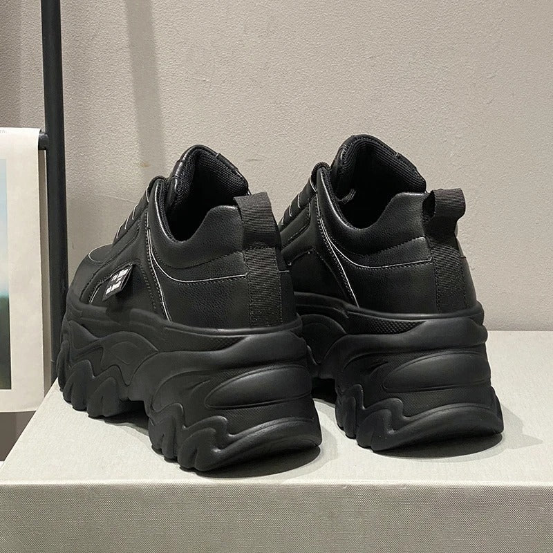 Thick sole chunky platform sneaker, view 11