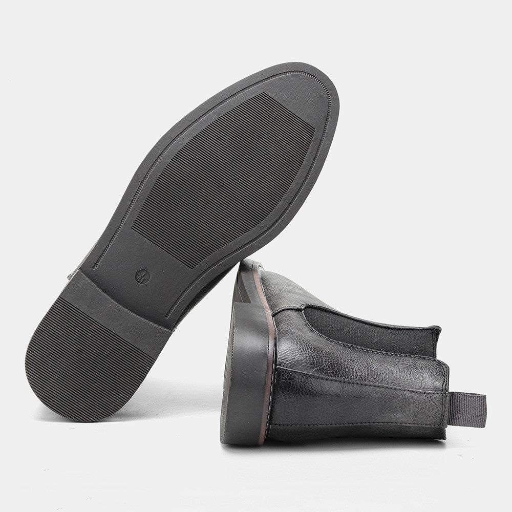 Welt stitched vegan leather Chelsea boot, view 20