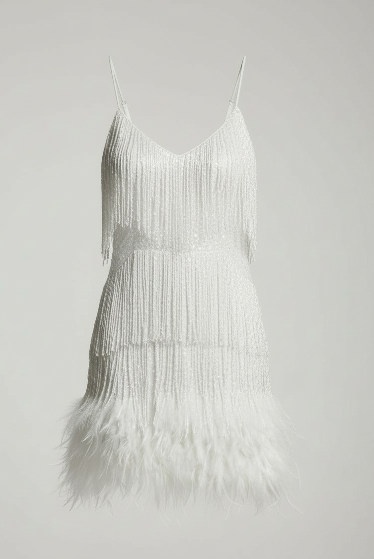 Sequin spaghetti strap cocktail party dress, view 3