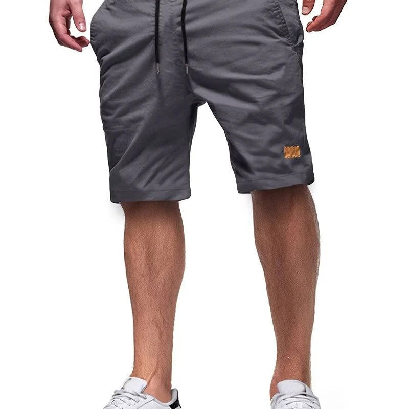 Men's Chino Drawstring Casual Shorts