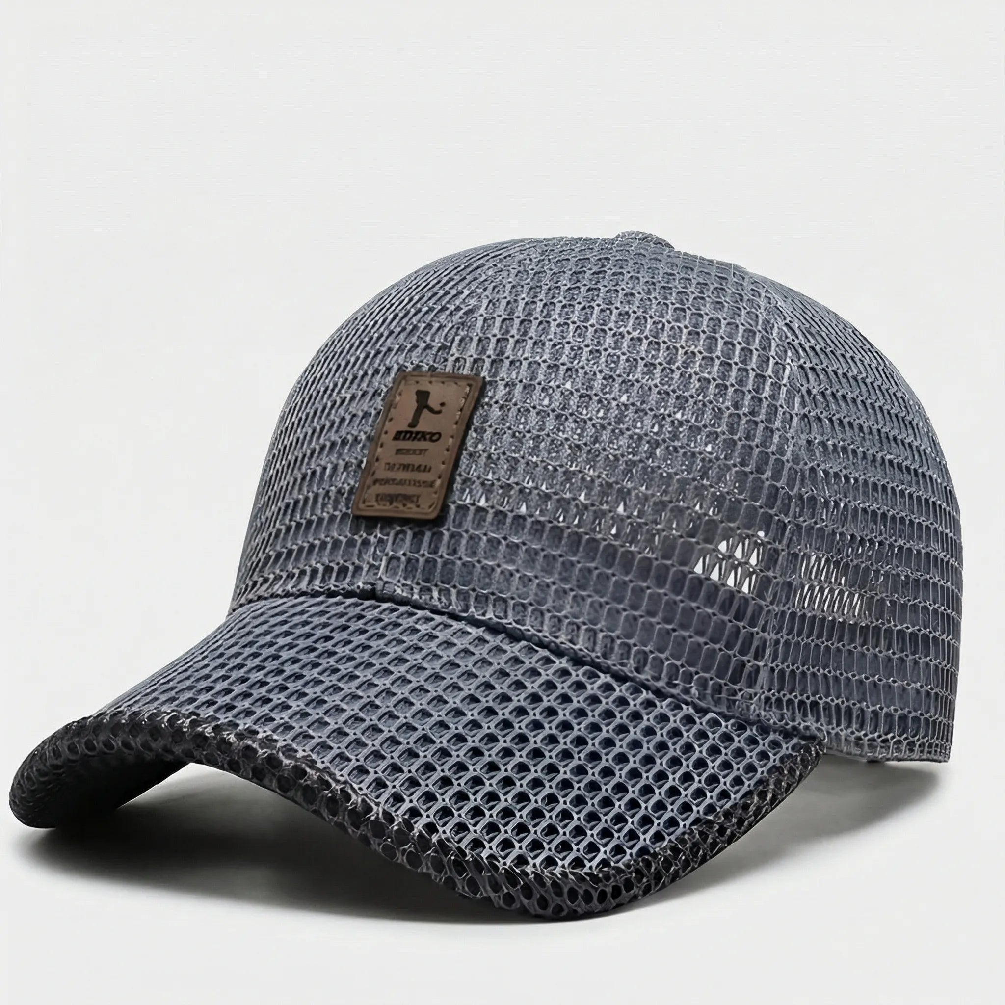 Men's Mesh Baseball Cap with Curved Brim