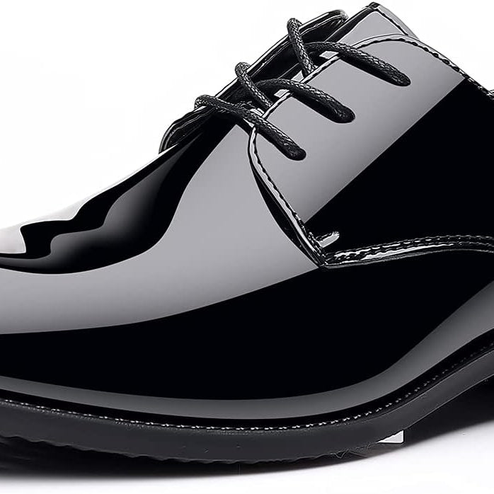 Men's White Dress Loafers Slip-On Formal Shoes