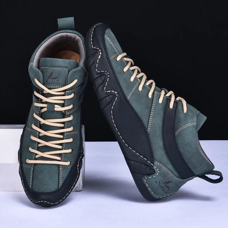 Padded suede look high top sneaker, view 12