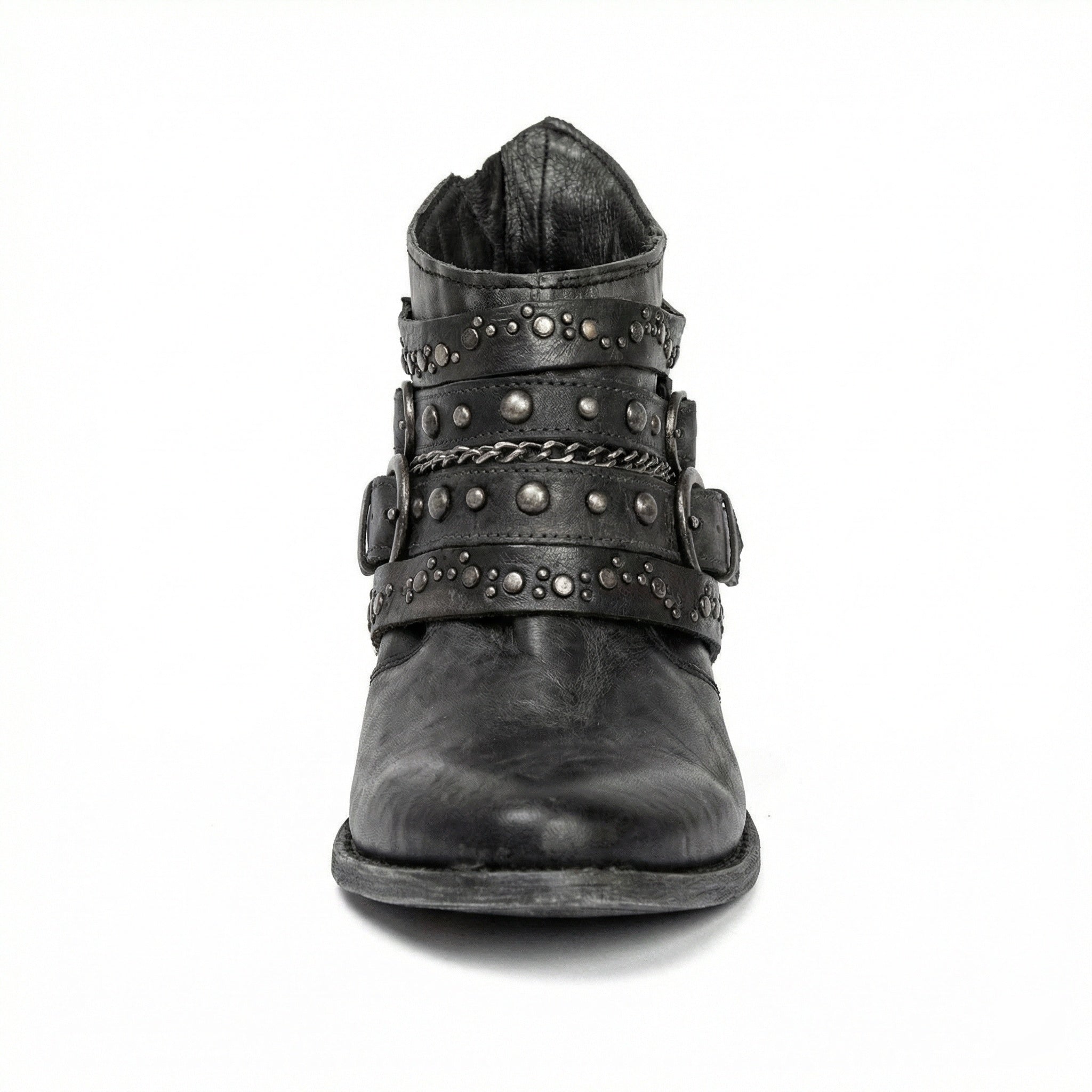 Vintage chain detail ankle boot, view 14