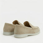 Soft suede slip on loafer, view 8