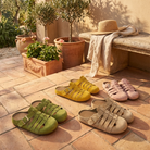 Minimal slip on mule sandal, view 5