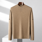 Textured ribbed trim knit sweater, view 6