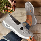 Lightweight Slip On Walking Sneakers with Cutout for Women