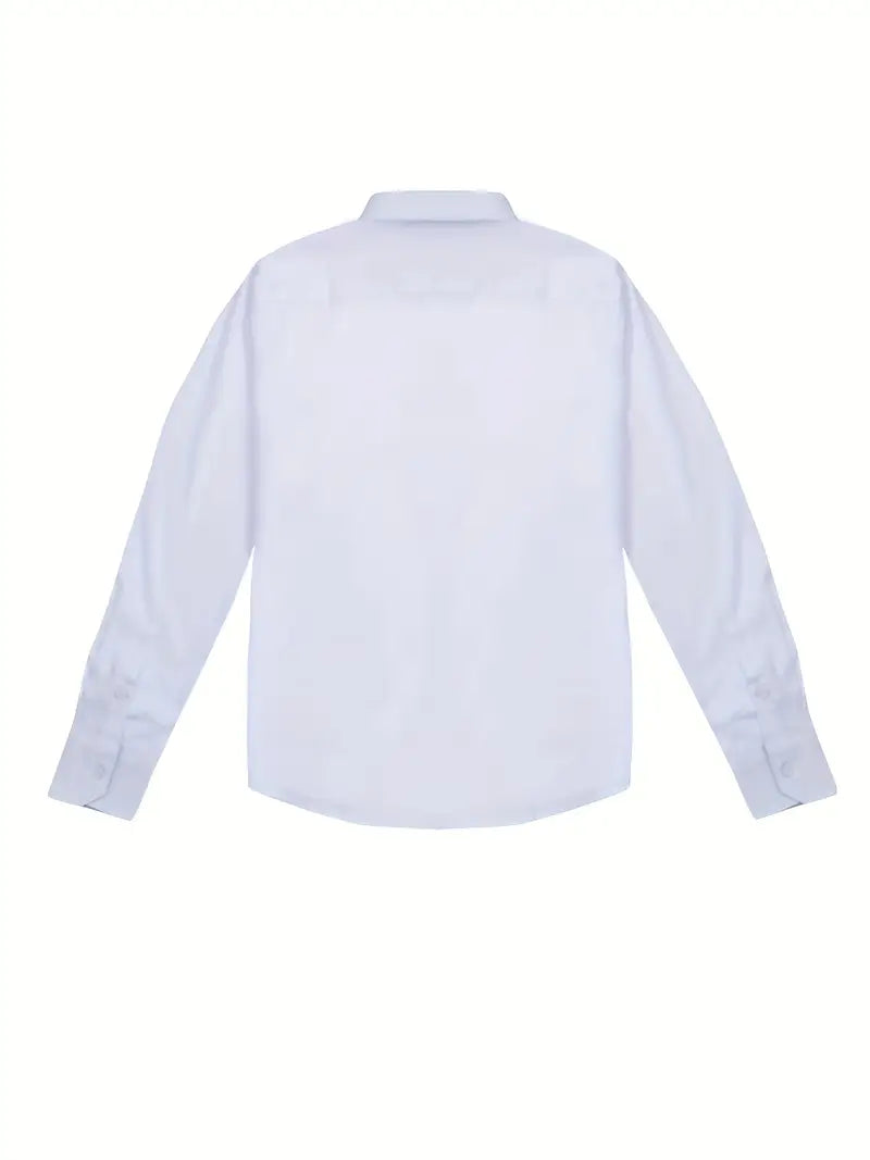 Modern tailored contrast detail button up shirt, view 10