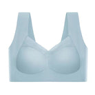 Seamless Push Up Wide Strap V Neck Bra for Women