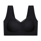 Seamless Push Up Wide Strap V Neck Bra for Women