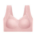 Seamless Push Up Wide Strap V Neck Bra for Women