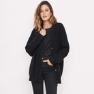 Fall Cashmere Feel Oversized V Neck Cardigan for Women