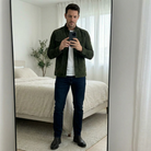 Classic pocket suede jacket, view 7