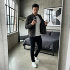 Classic pocket suede jacket, view 10
