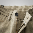 Straight leg linen pants, view 10