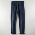 Straight leg linen pants, view 4