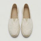 Slip on linen canvas espadrille loafer, view 10