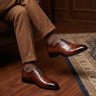 Croc embossed vegan leather loafer, view 2