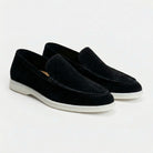 Soft suede slip on loafer, view 32