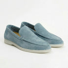 Soft suede slip on loafer, view 17