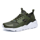 Huarache style mesh summer sneaker in green