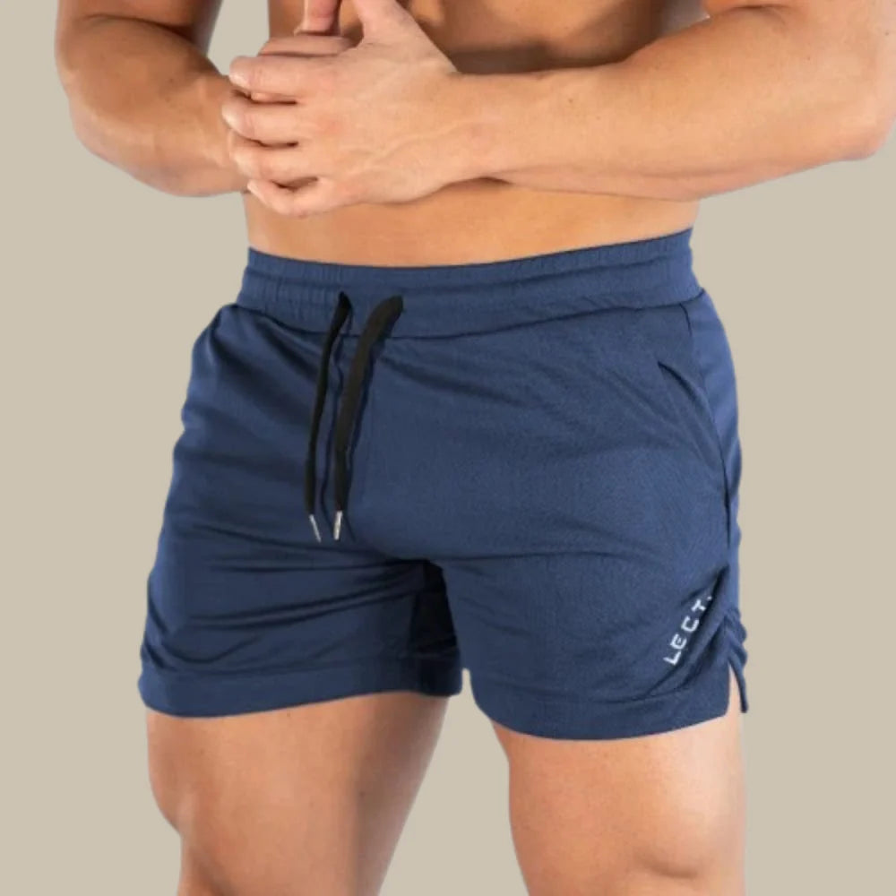 Men's Athletic Gym Shorts Drawstring Workout Shorts