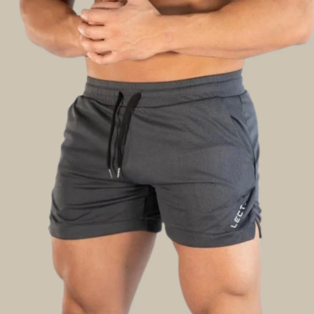 Men's Athletic Gym Shorts Drawstring Workout Shorts