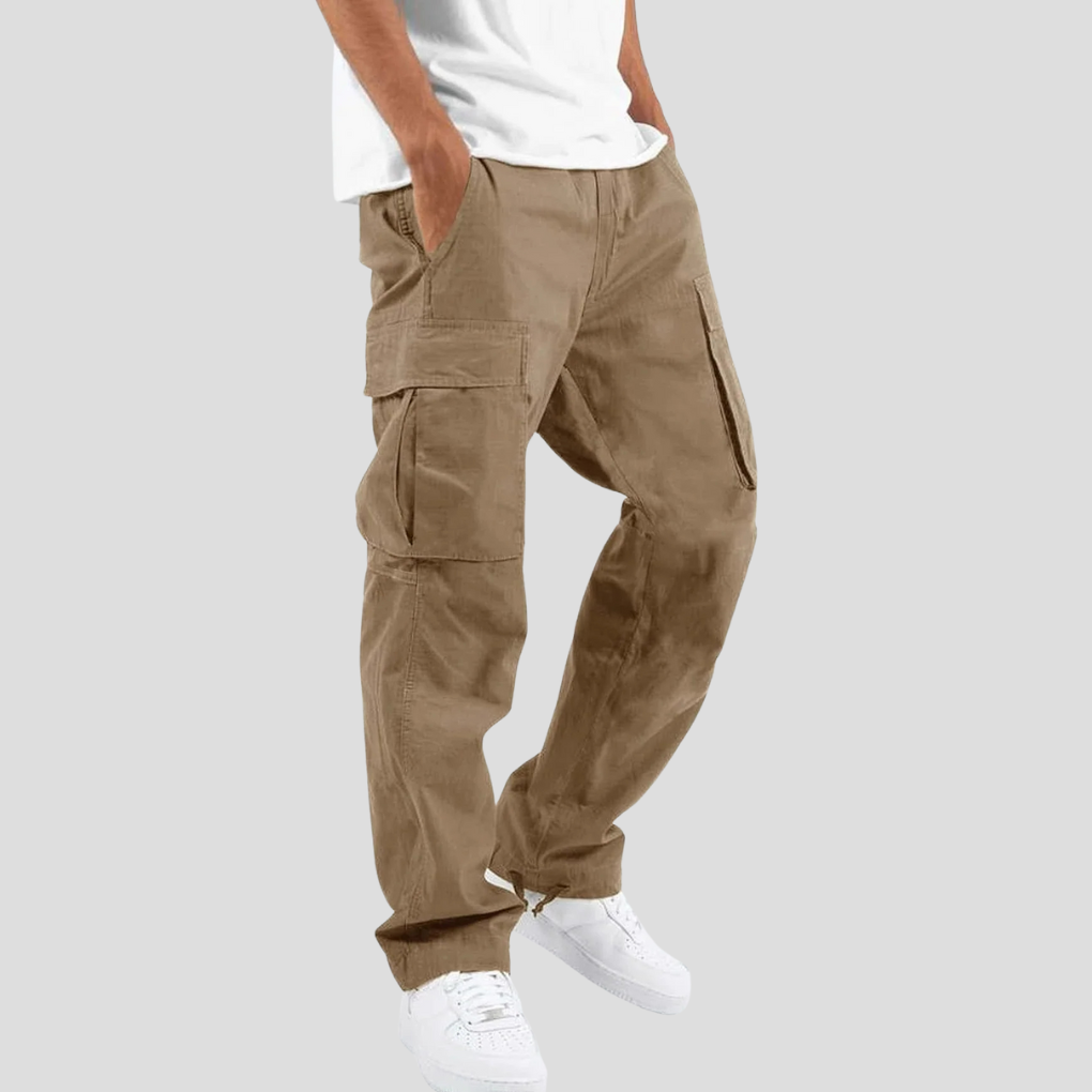 Men's Baggy Multi-Pocket Cargo Pants Tactical Work Pants