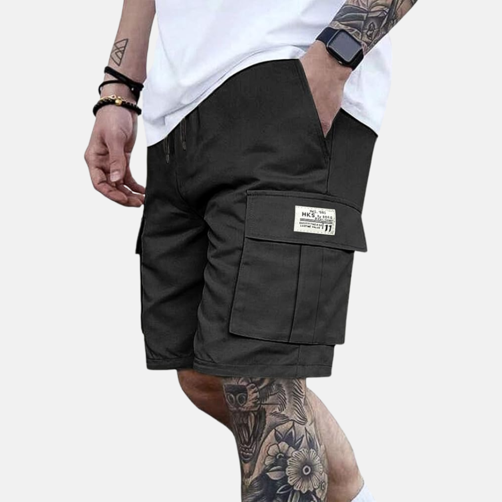 Men's Cargo Shorts Multi-Pocket Bermuda Shorts