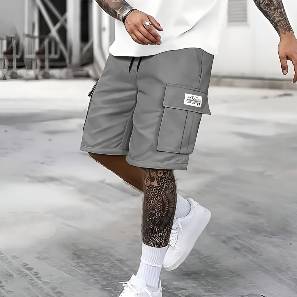 Men's Cargo Shorts Multi-Pocket Bermuda Shorts