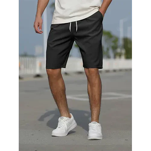 Men's Casual Chino Shorts Drawstring