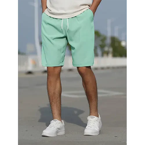 Men's Casual Chino Shorts Drawstring