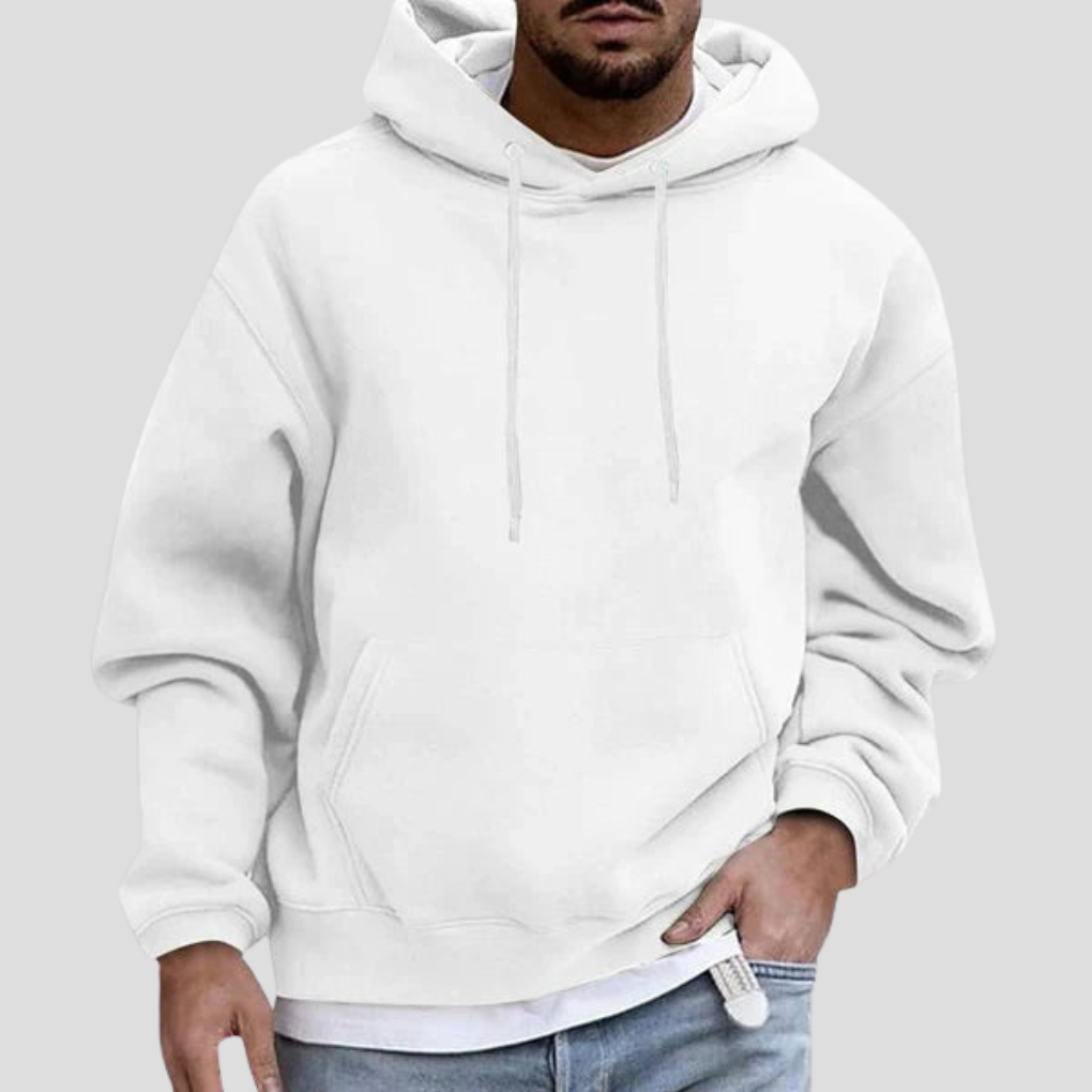 Men's Oversized Pullover Hoodie Drawstring Kangaroo Pocket