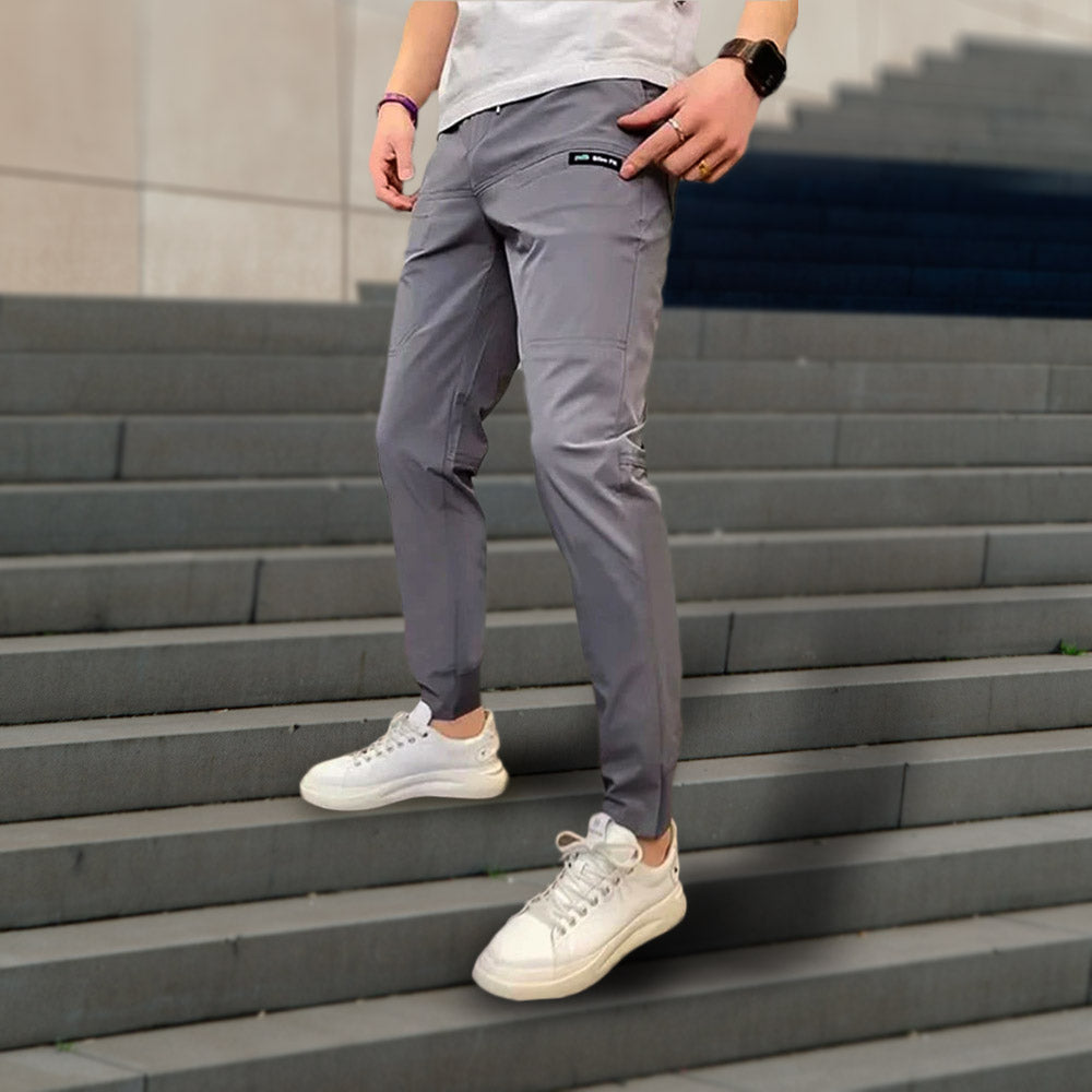 Men's Slim Fit Cargo Pants Tapered Leg