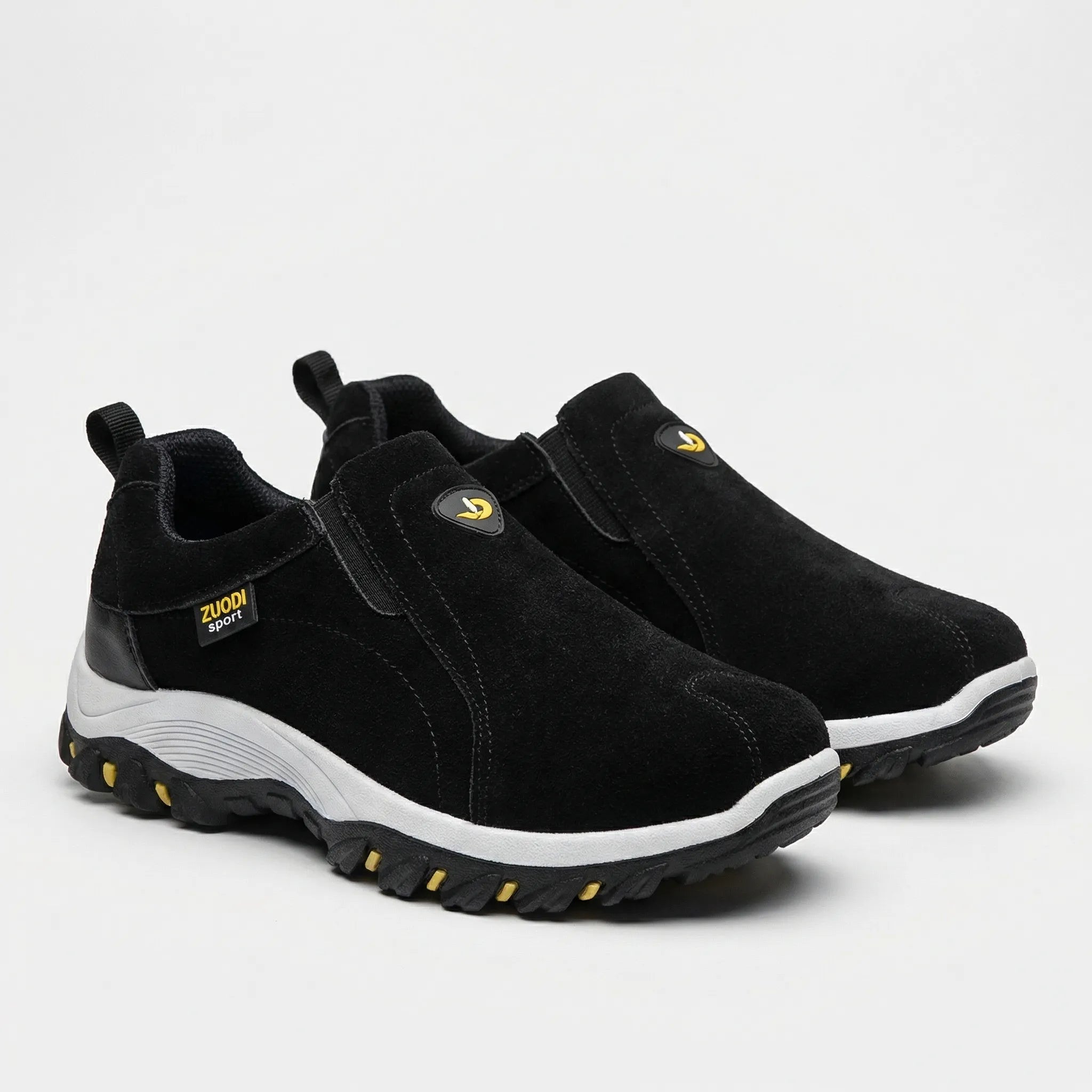Men's Slip-On Hiking Shoes Casual Walking Sneakers
