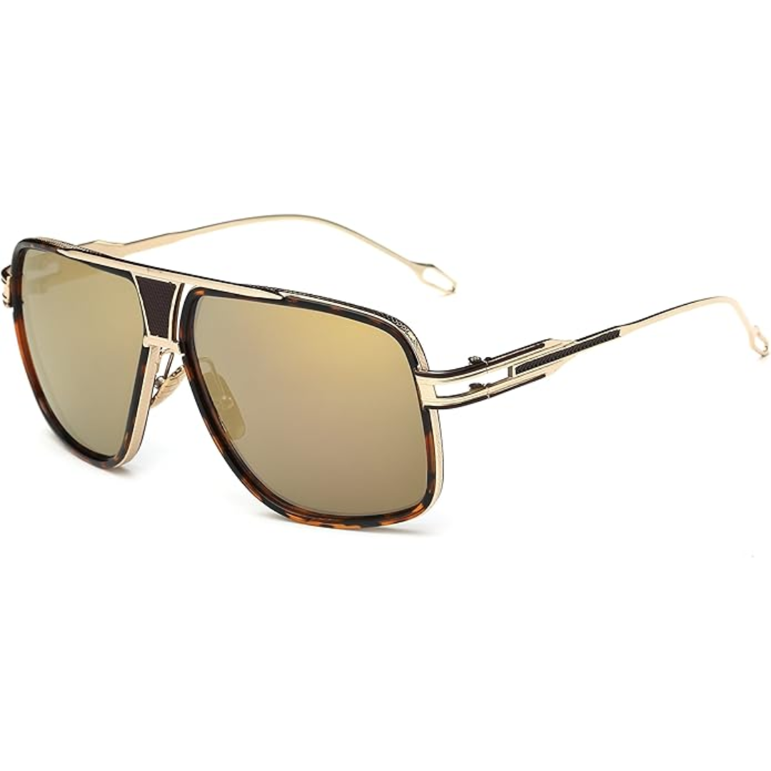 Men's Square Aviator Sunglasses