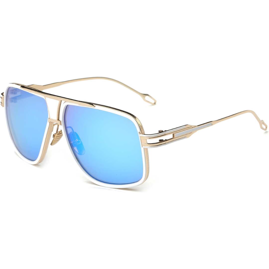 Men's Square Aviator Sunglasses