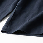 Relaxed tailored pre washed linen short, view 4