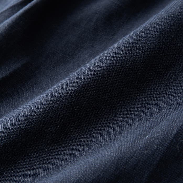Relaxed tailored pre washed linen short, view 5