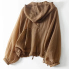 Lightweight loose long sleeve sun hoodie, view 2