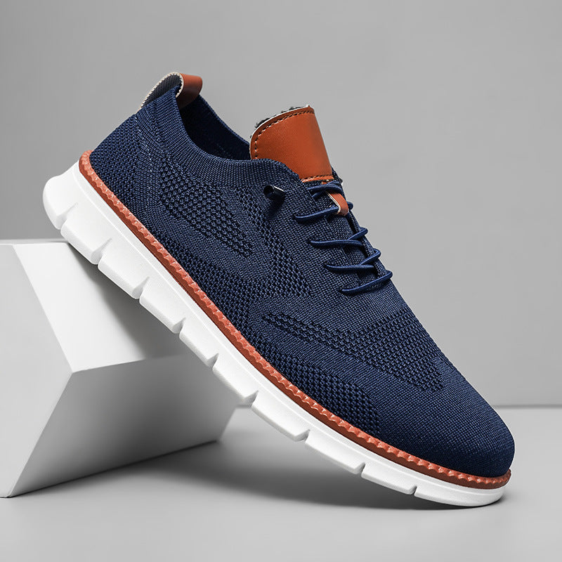 Ultralight knit upper everyday sneaker in blue
