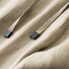 Straight leg linen pants, view 7