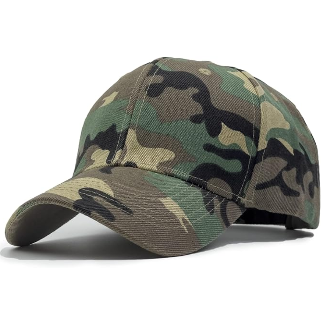 Unisex Camouflage Adjustable Baseball Cap