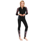 Full coverage long sleeve swimsuit in pink