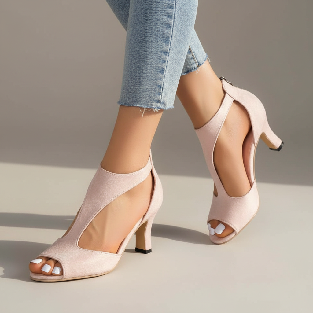 Lightweight breathable orthopedic heel, view 1
