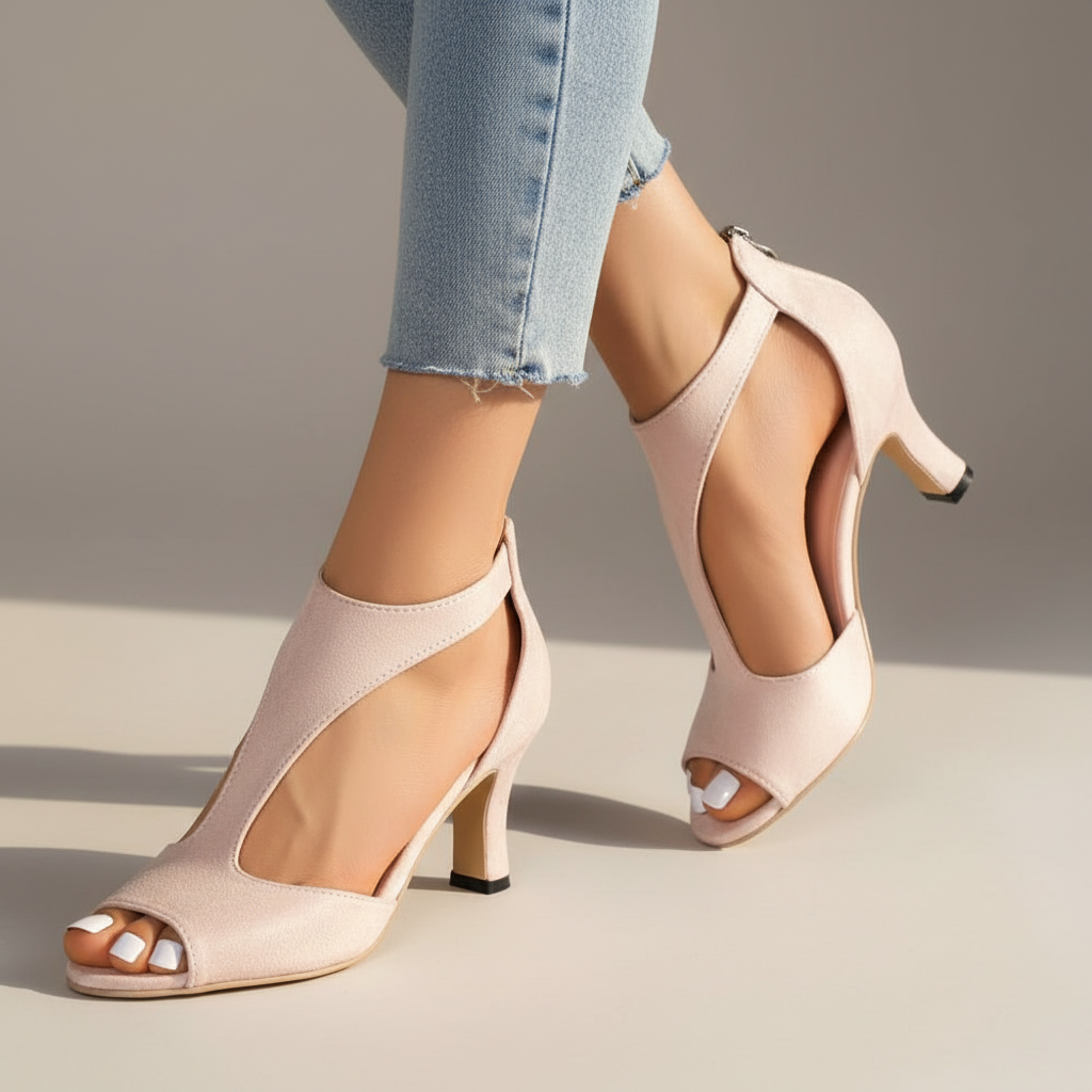 Lightweight breathable orthopedic heel in pink