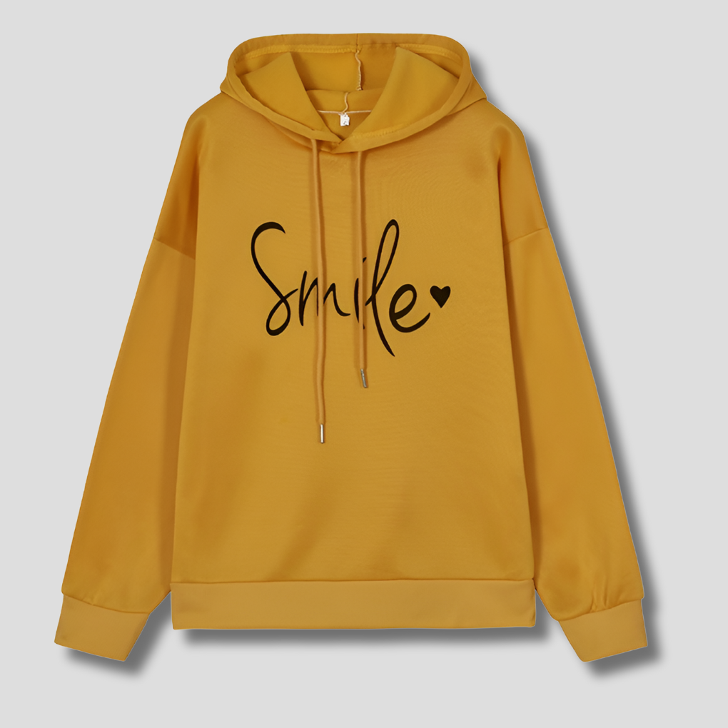 Women's Graphic Print Pullover Hoodie Drawstring