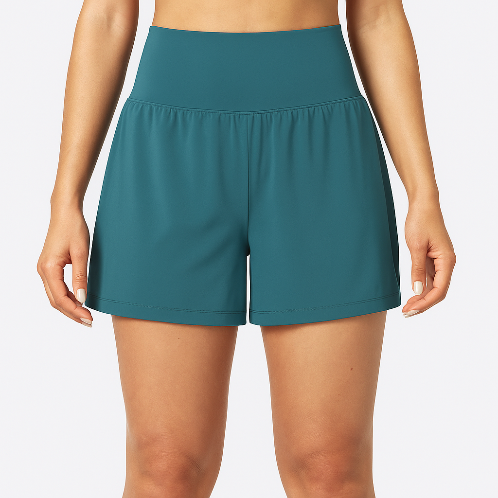 Women's High Waist Athletic Running Shorts