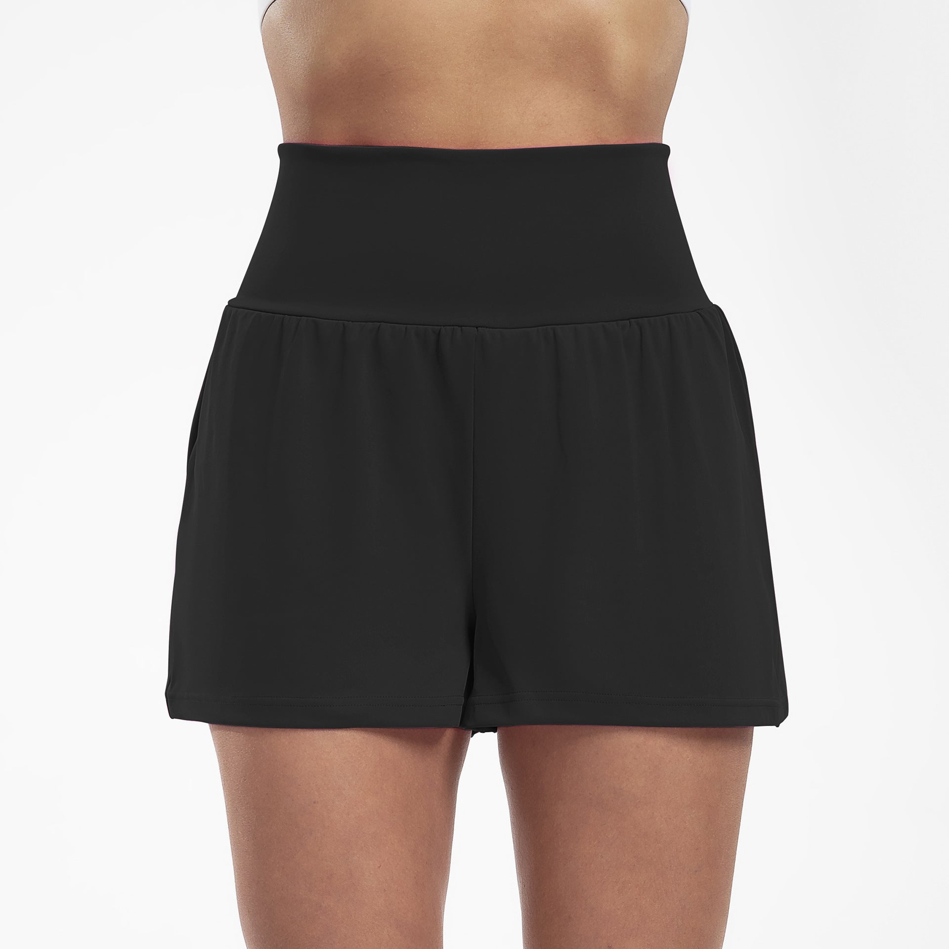 Women's High Waist Athletic Running Shorts
